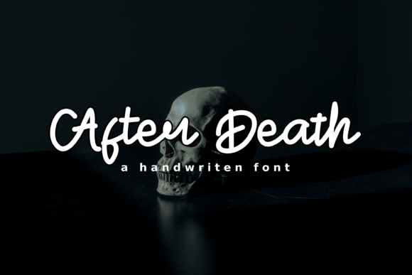 After Death: A Script Typeface for Warm and Welcoming Branding