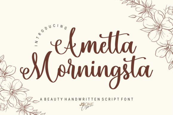 Ametta Morningsta Font for Small Business Branding
