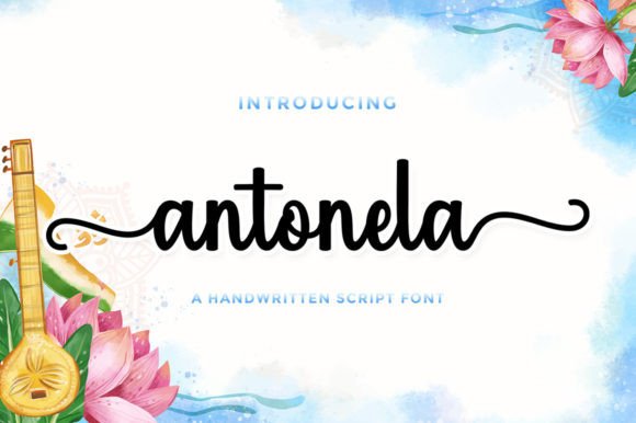 Antonela Script Font for Modern Web Design Projects