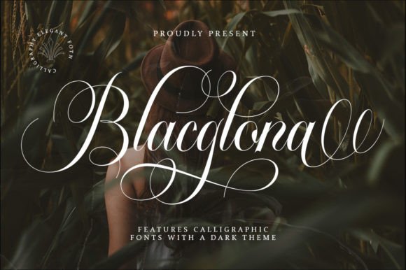 Blacglona: A Stylish Script Font for Editorial Design