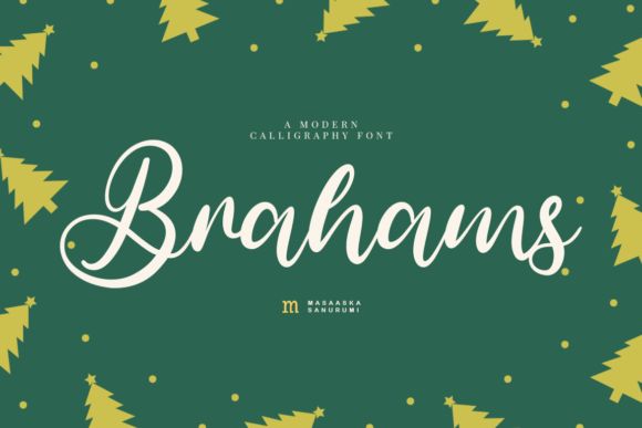 Brahams: A Modern Script Handwritten Font for Editorial Design