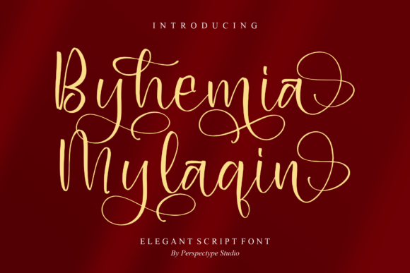 Byhemia Mylaqin: A Premium Script Font for Business Branding