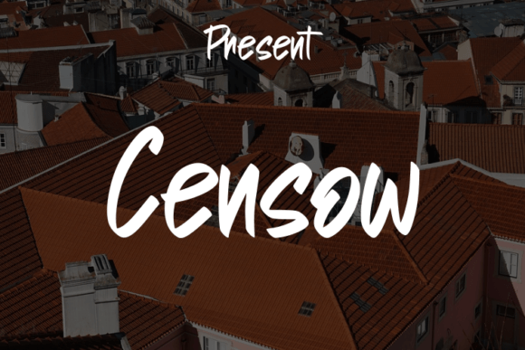Censow Font: Elegance in Every Curve