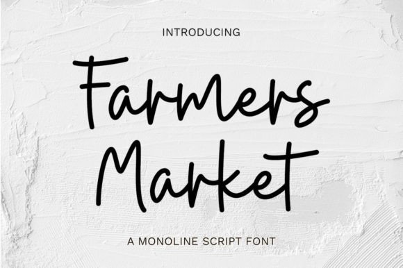 Farmer Market Font for Modern Web Design Projects