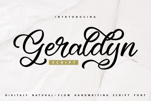 Geraldyn: The Ultimate Script Handwritten Font Review