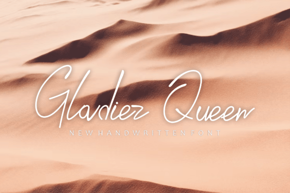Gladiezqueen: A Script Font for Classy, Handmade Creations