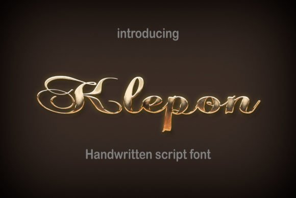 Klepon: The Modern Handwritten Script Font for Campaign Creatives