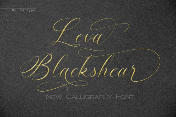 Leva Blackshear Font for Polished Branding and Design Projects