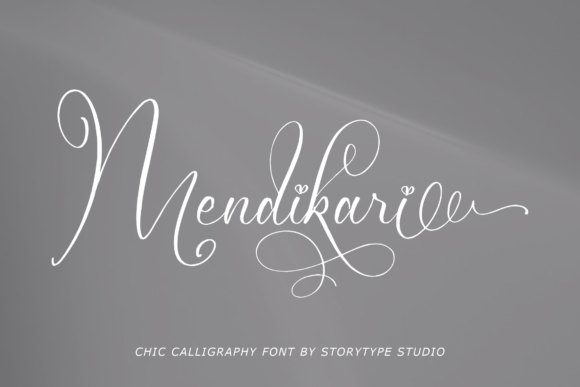 Mendikari – A Luxurious Script Font for Business Branding