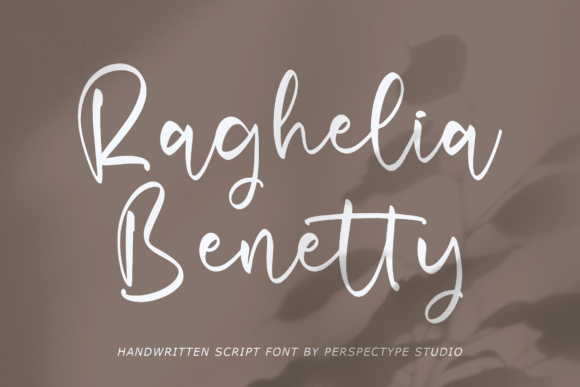 Raghelia Benetty Font in Real-World Branding Projects