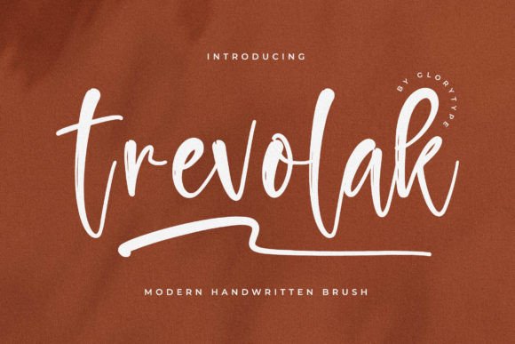 Trevolak: The Modern Handwritten Brush Font for Crafters and Sellers