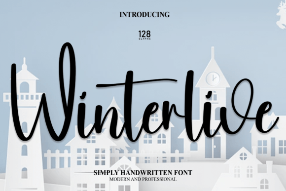 Winterlive Font: A Romantic Script for Stronger Campaigns